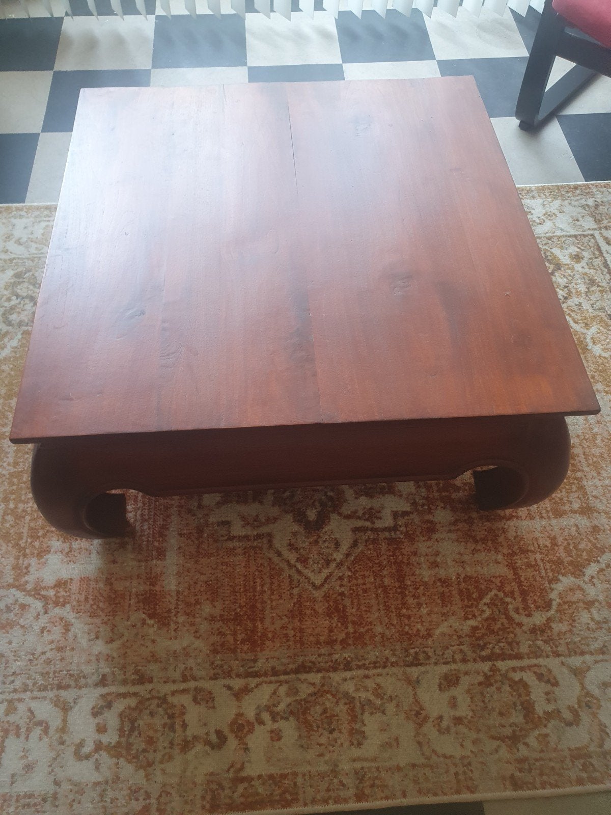 te koop  Opiumtafel 80 x 80 i.z.g.s, Ophalen, Vierkant, 50 tot 100 cm, 50 tot 100 cm