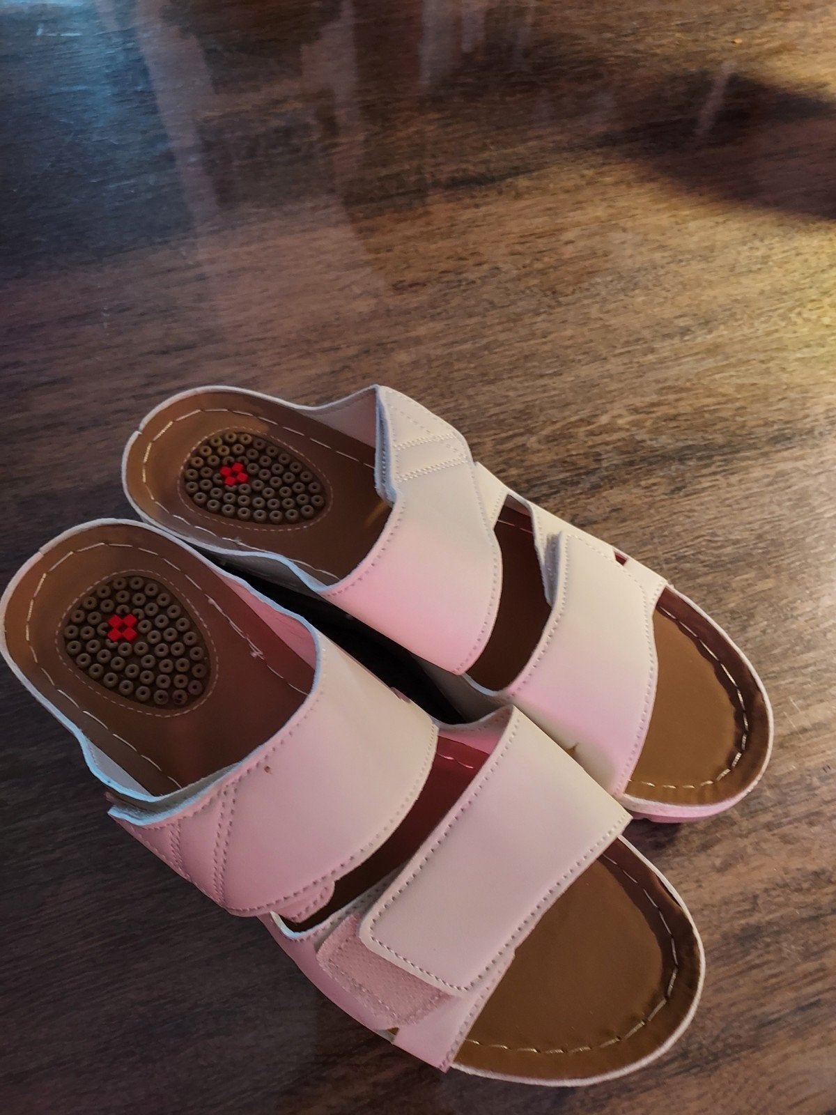 Comfortabele merkloze sandalen - Nieuw zonder etiket, Wit, Nieuw, Merkloos, Sandalen of Muiltjes