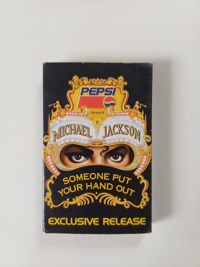 Michael Jackson-Someone put yout hand out-cassette-Pepsi, Ophalen of Verzenden, Zo goed als nieuw, Pop, 1 bandje