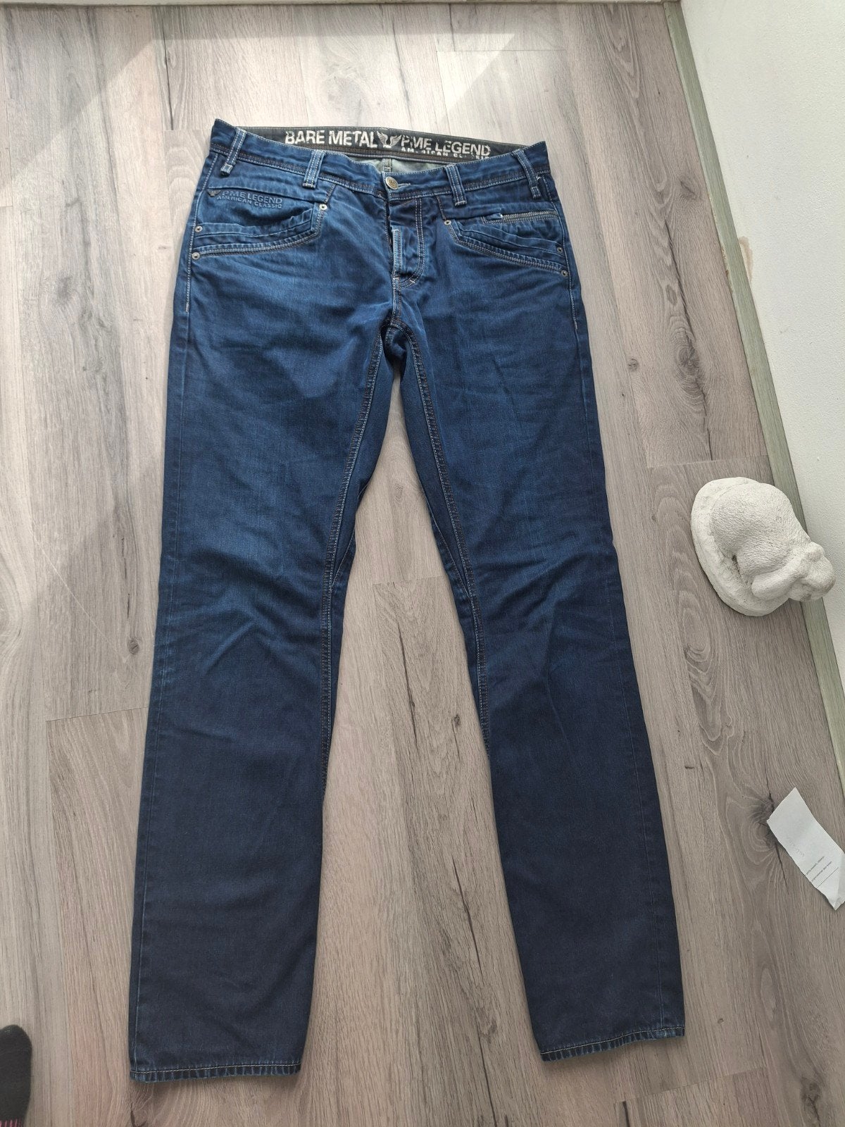 Zgan PME Legend bare metal w33 L36, Ophalen of Verzenden, Zo goed als nieuw, Blauw, W33 - W34 (confectie 48/50)