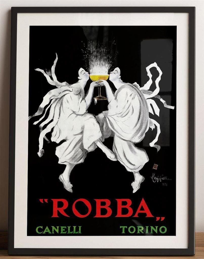 Leonetto Cappiello Robba Wijn Reclame Poster Affiche, Verzenden
