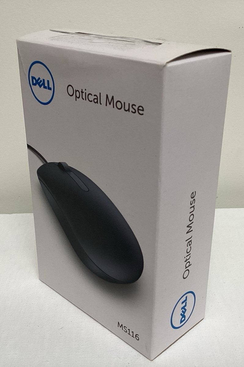 Dell MS116 Optische Muis - Nieuw in Doos, Computers en Software, Rechtshandig, Muis, Nieuw, Ophalen of Verzenden