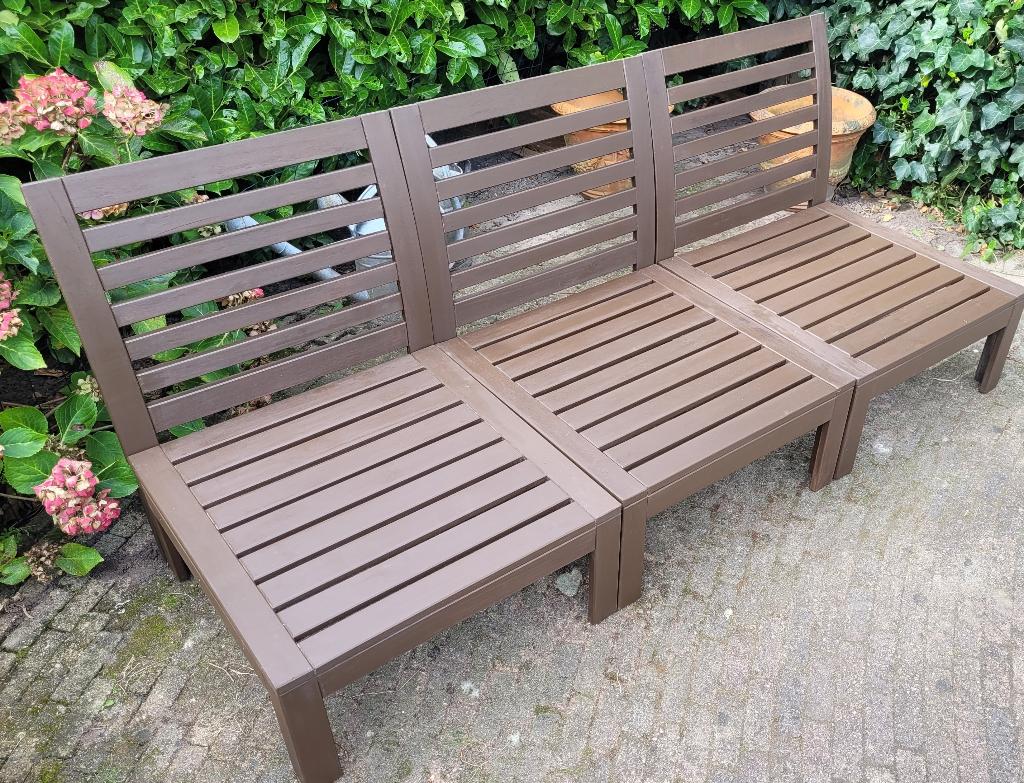 Ikea Applaro 3 zits bank, Ophalen, Gebruikt, Hout