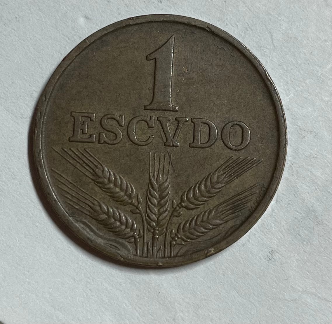 1 escudo Portugal 1979, Ophalen of Verzenden, Overige landen