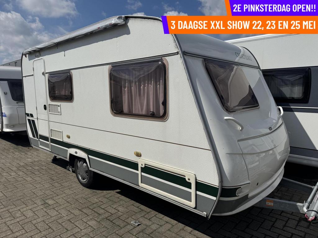 Chateau Carrat 430, FRANSBED, TREINZIT, MOVER, VOORTENT, Caravans en Kamperen, Caravans, Mover, Chateau, Bedrijf, Treinzit