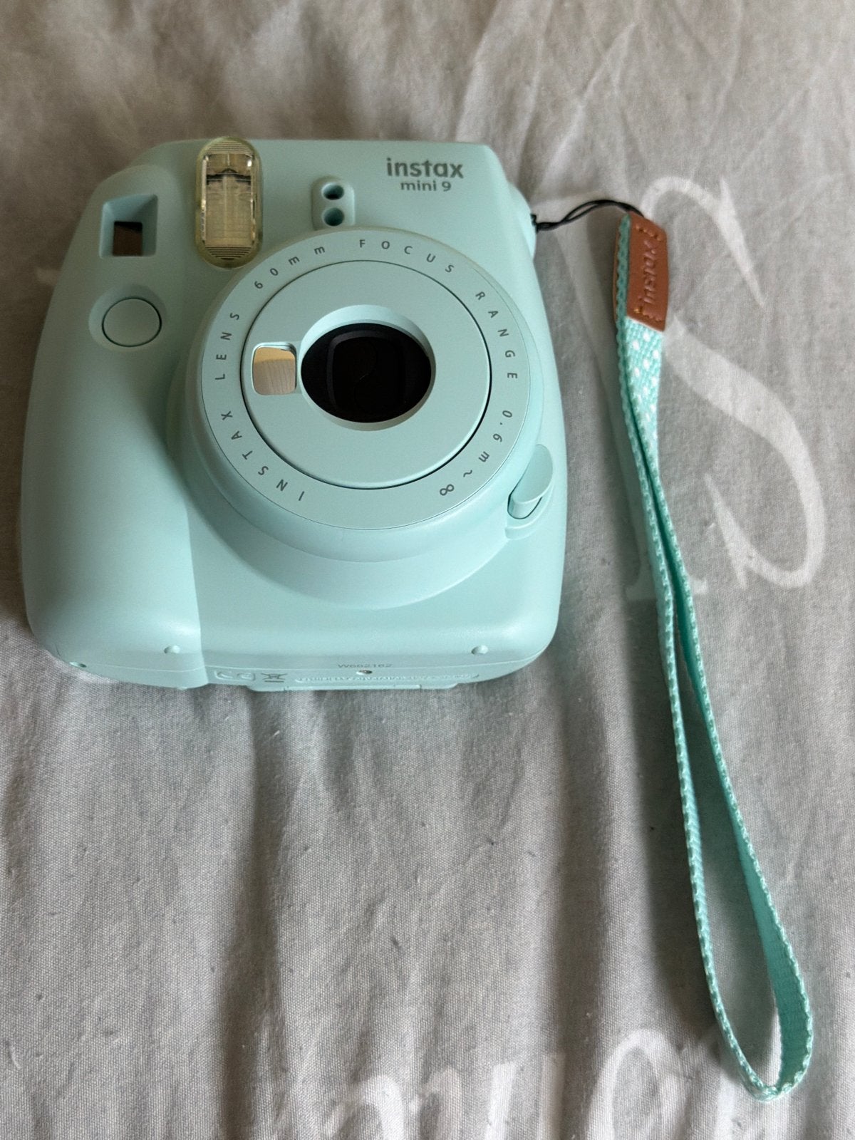 Fujifilm Instax Mini 9 - Mintgroen Instant Camera, Ingebouwde flitser, Instant camera, Ophalen of Verzenden, Zo goed als nieuw