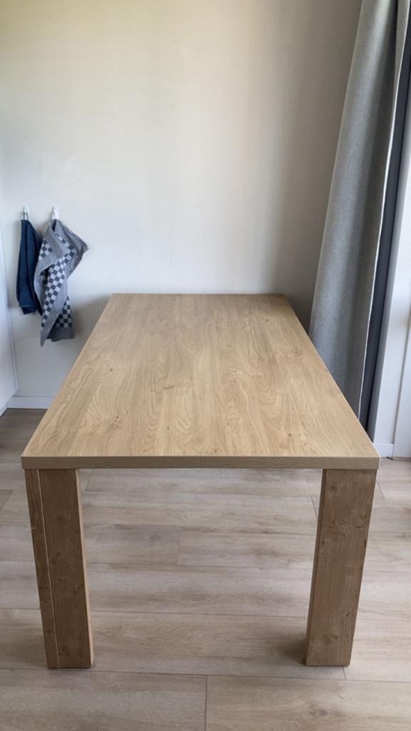 Tafel / eettafel gratis, Huis en Inrichting, Tafels | Eettafels, Ophalen, Gebruikt, 50 tot 100 cm, 150 tot 200 cm