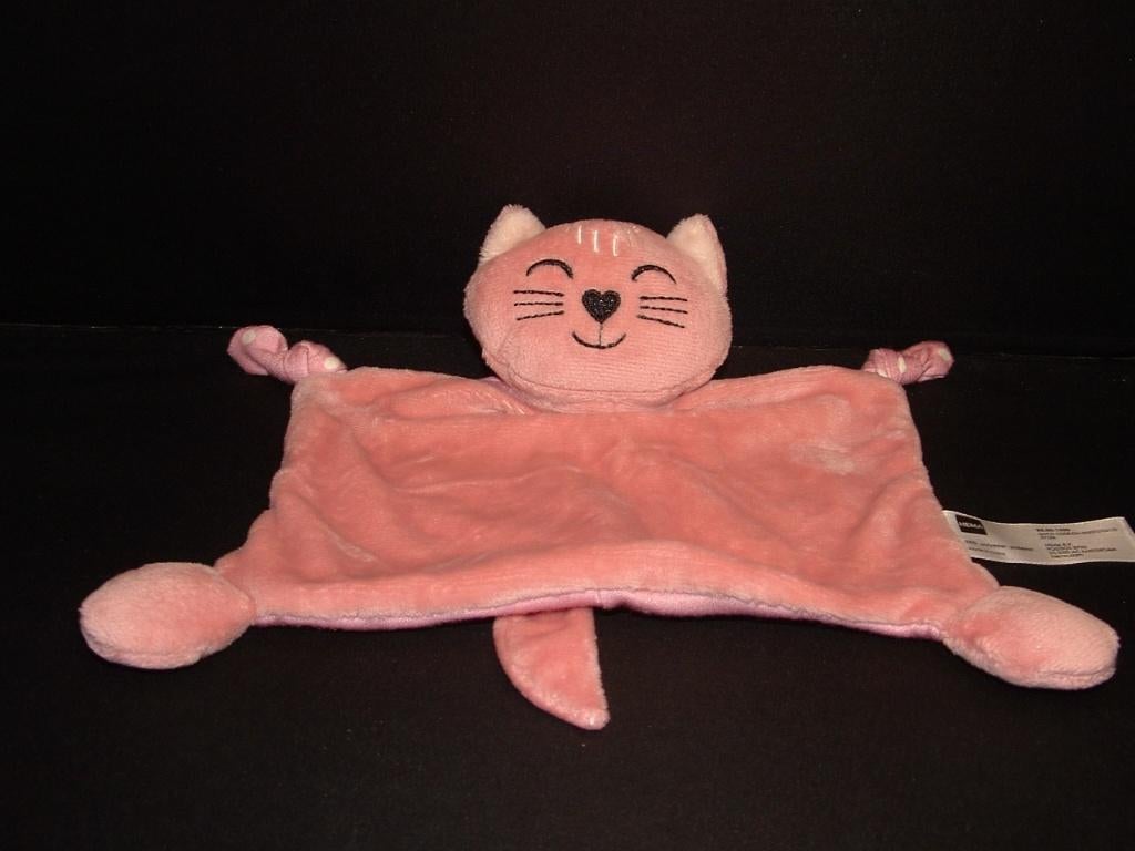 HEMA POES KAT KNUFFELDOEK VELOURS ROZE MET ROOM, Ophalen of Verzenden, Nieuw, Overige typen