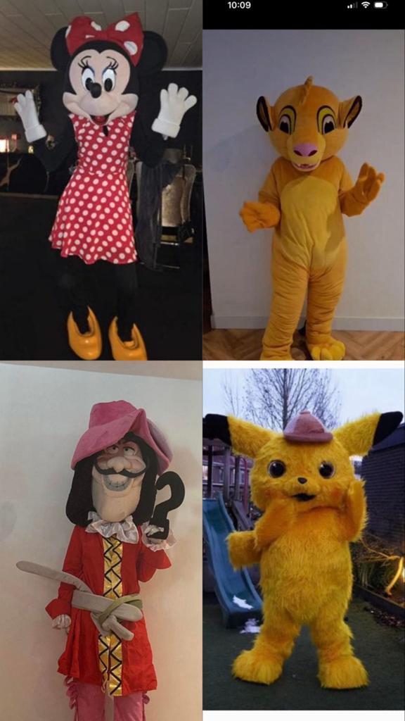 Mascotte, Ophalen, Zo goed als nieuw, Verjaardag