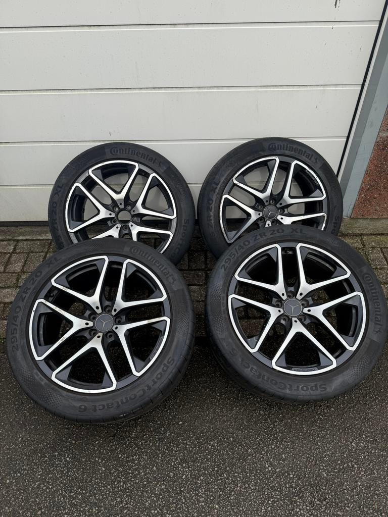 Mercedes GLC AMG W253 velgen orgineel GLC43 GLC63 GLC63S, Auto-onderdelen, Banden en Velgen, Ophalen, 20 inch, Zomerbanden, Velg(en)