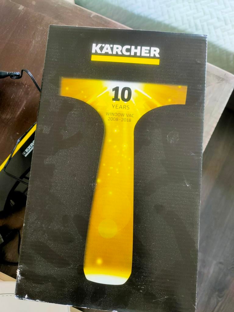 Kärcher WV 2 Plus N Stoom Raamwisser - 10 Jaar Editie, Ophalen, Kärcher, Draadloos, Reservoir