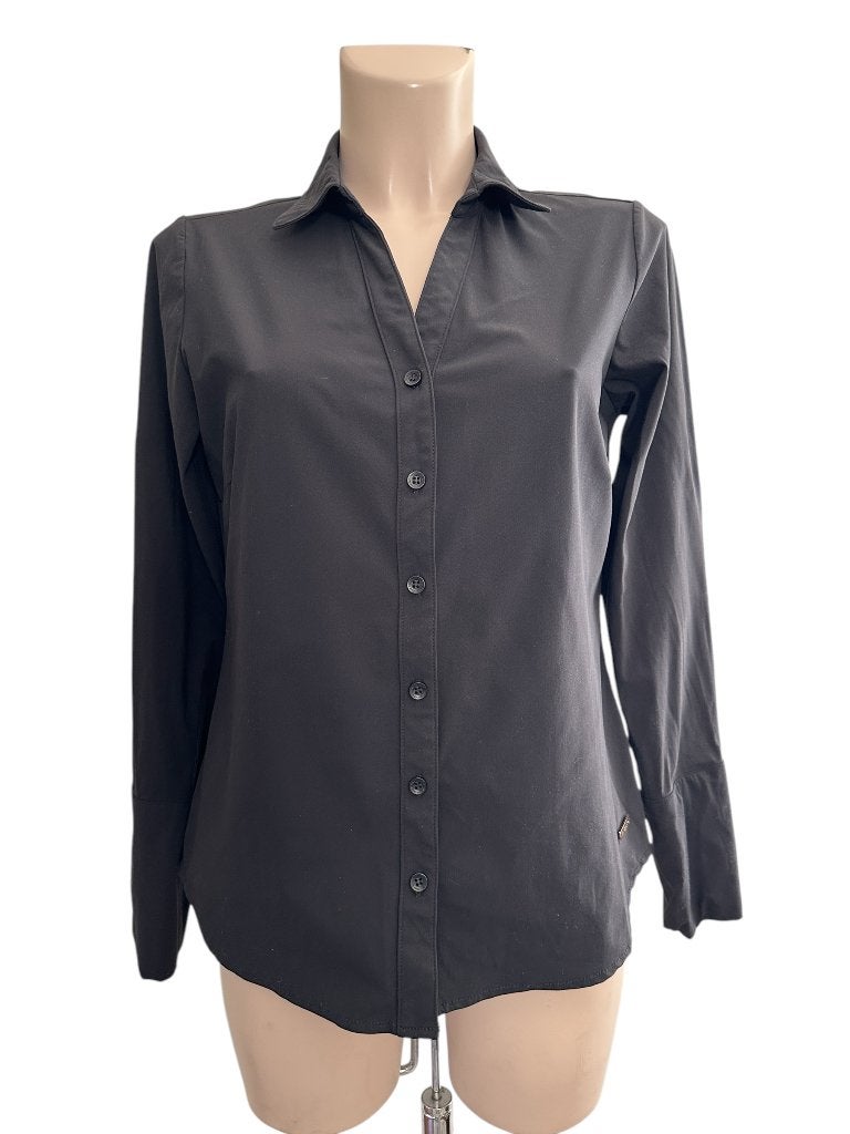 Aime blouse L, Maat 38/40 (M), Zwart, Ophalen of Verzenden, Zo goed als nieuw