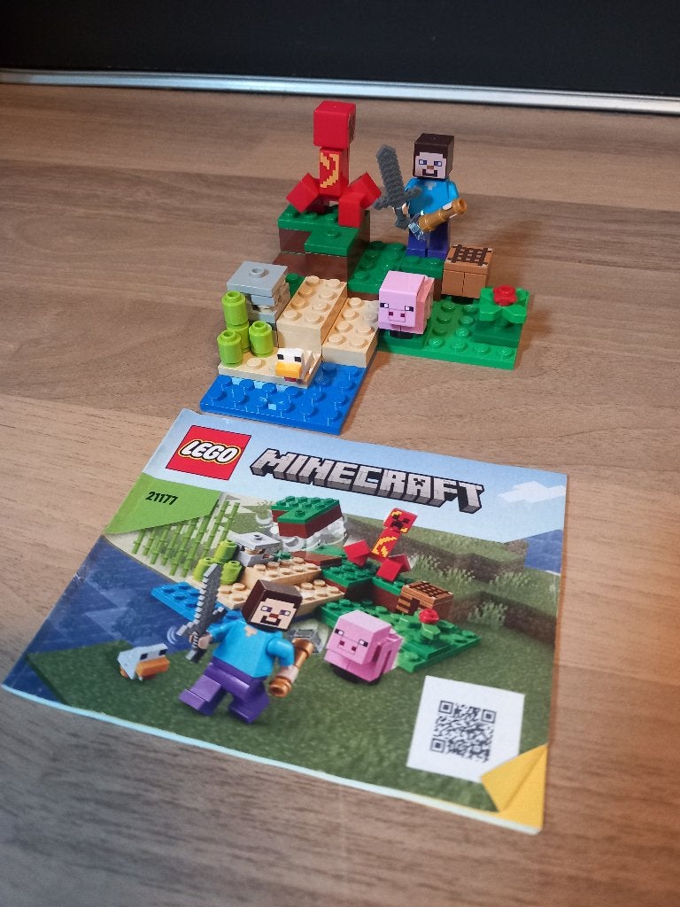 LEGO Minecraft 21177 De Creeper Hinderlaag, Compleet, Gebruikt, Minecraft, Lego