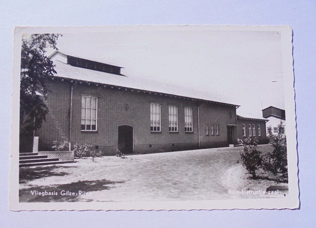 Vliegbasis Gilze Rijen, Film en instructiezaal en TOKO., Ophalen of Verzenden, 1940 tot 1960, Gelopen, Noord-Brabant