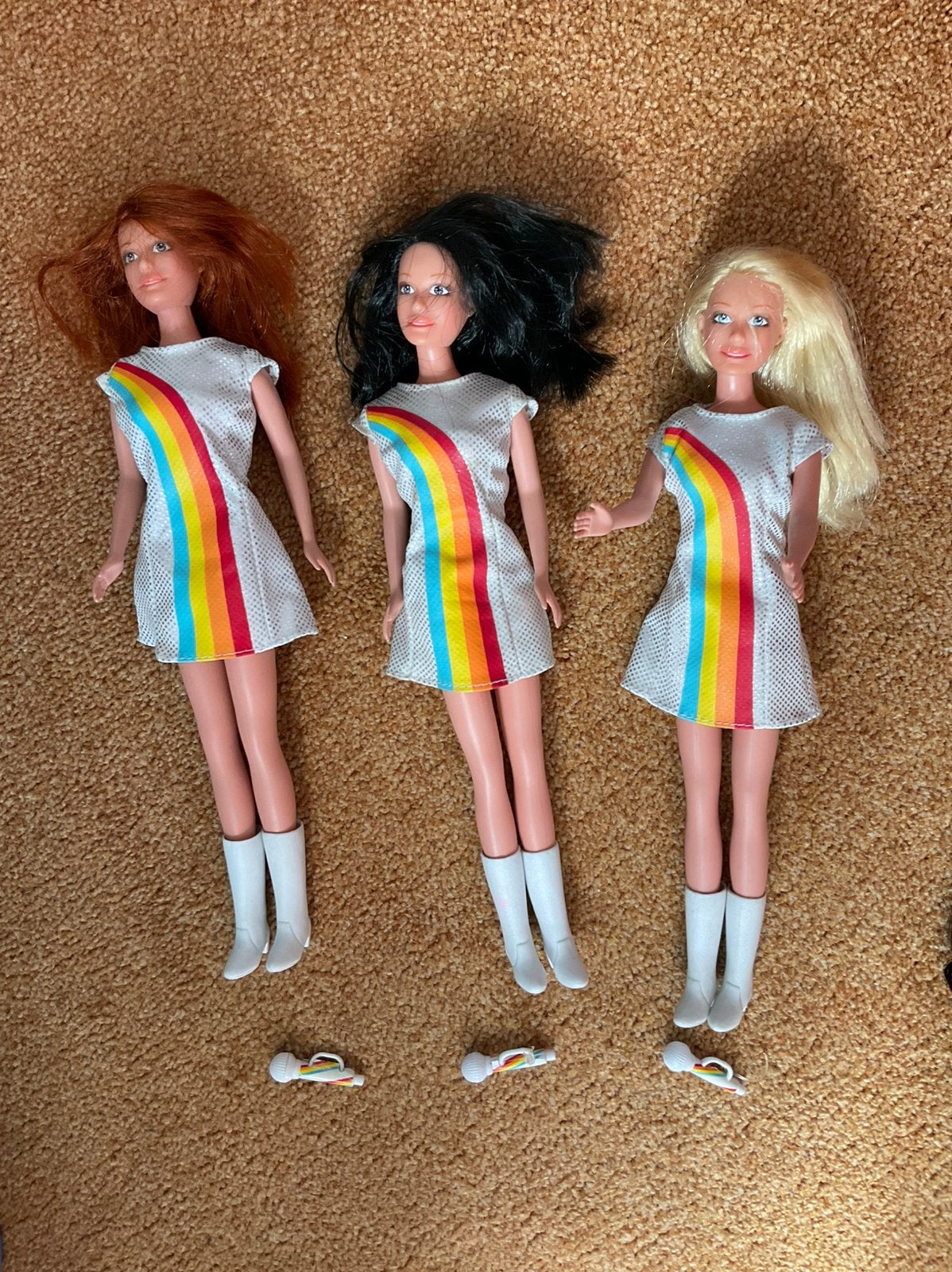 K3 barbies, Kinderen en Baby's, Ophalen of Verzenden, Gebruikt, Barbie