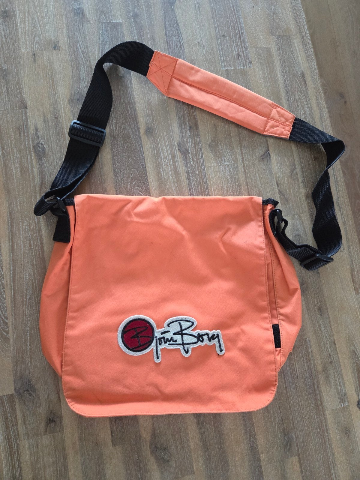 Björn Borg schoudertas - Oranje, Sieraden, Tassen en Uiterlijk, Ophalen of Verzenden, Gebruikt, Oranje, Björn Borg