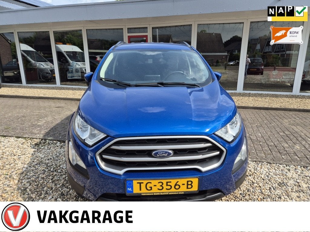 Ford EcoSport 1.0 EB Trend Ultim. (bj 2018), Auto's, Voorwielaandrijving, Bluetooth, 125 pk, Gebruikt