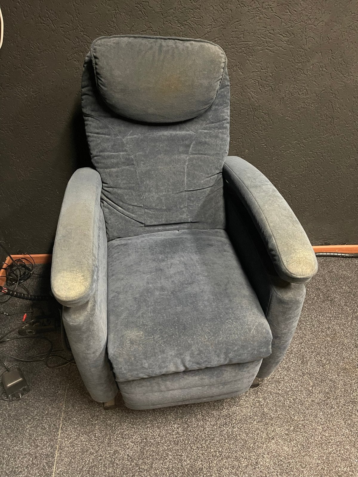 Himolla Opsta-stoel - Comfortabele relaxfauteuil, Gebruikt, Blauw, Ophalen of Verzenden, Eén
