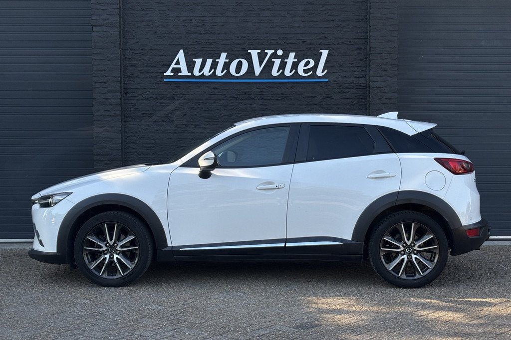 Mazda CX-3 2.0 SkyActiv-G 120 GT-M | Vaste Handelsprijs| Hea, Auto's, 1998 cc, 4 cilinders, Wit, Origineel Nederlands