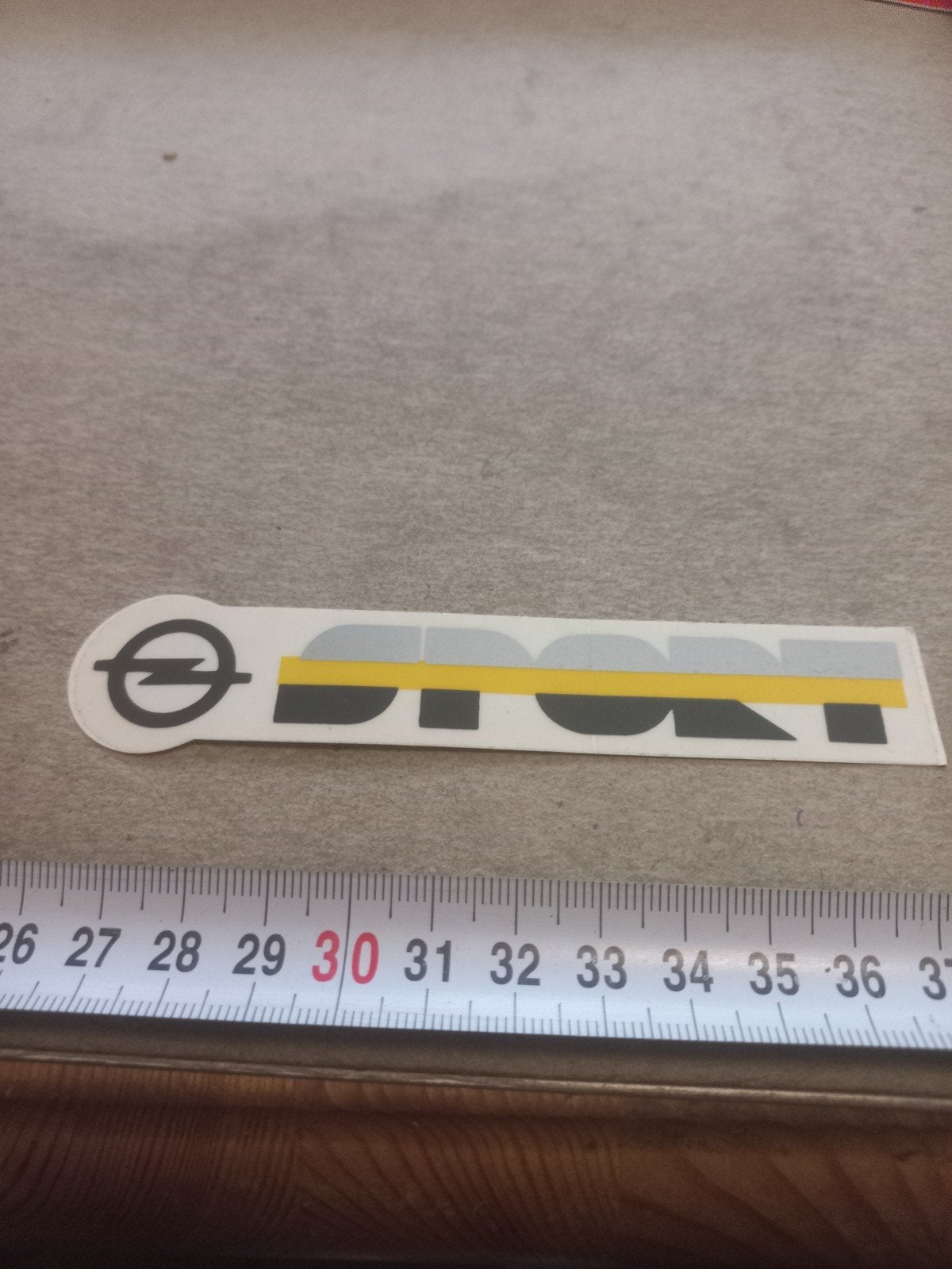 Opel Sport sticker / embleem, Ophalen of Verzenden