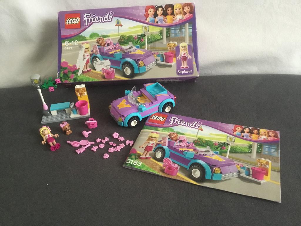 LEGO Friends Stephanie's Cabriolet - 3183, Lego, Ophalen of Verzenden, Zo goed als nieuw, Compleet