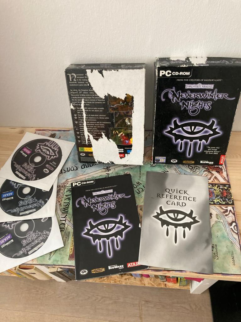 Neverwinter Nights PC CD-ROM - Klassieke RPG, Online, Gebruikt, 1 speler, Ophalen of Verzenden