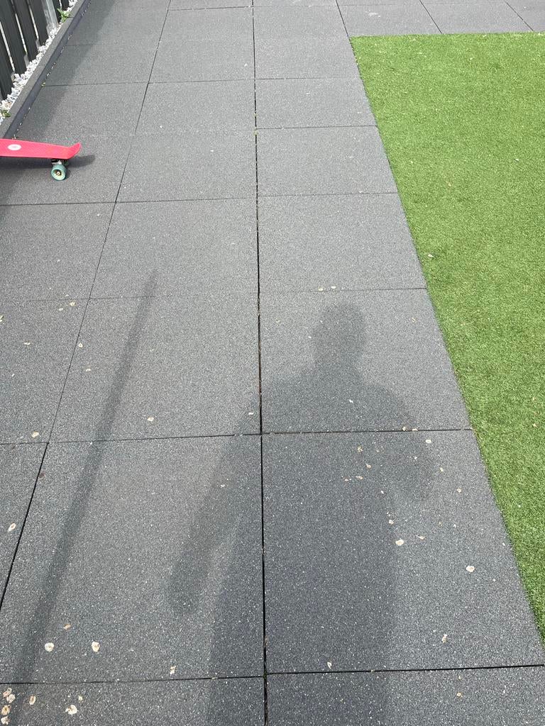 Beton Tegels tuin 60x60 antraciet 7,5 m2, Tuin en Terras, Ophalen of Verzenden, Zo goed als nieuw, 10 m² of meer, Beton