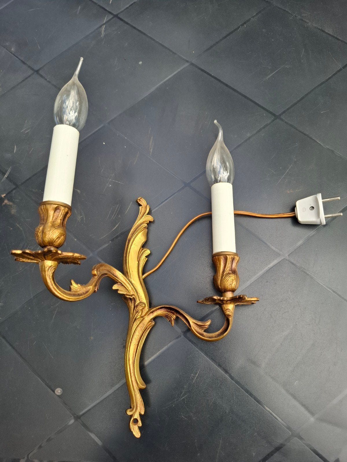 Elektrisch kandelaar wandlamp, Ophalen of Verzenden