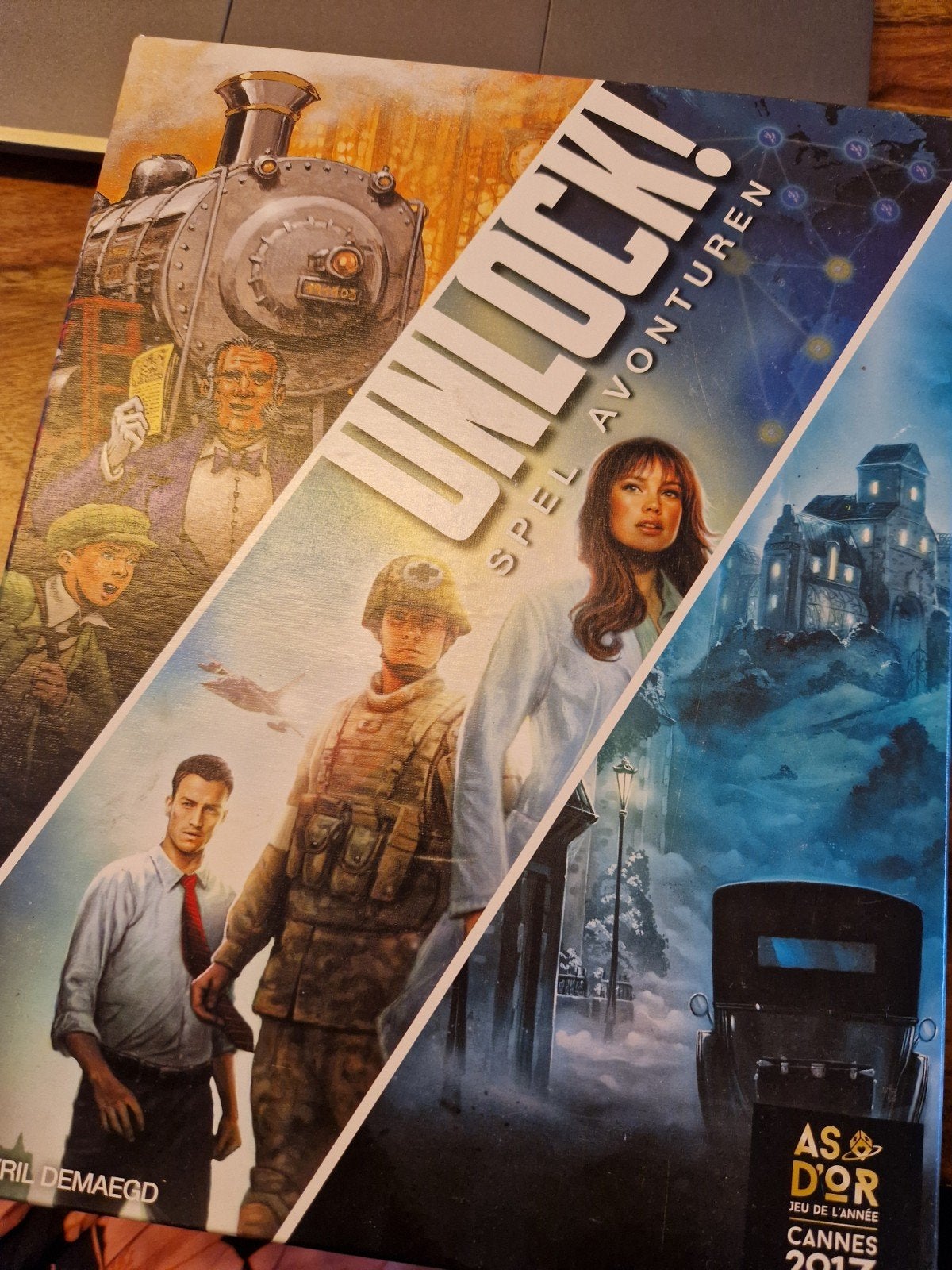 RUILEN Unlock! Spel Avonturen - Ontsnap uit de realiteit, Een of twee spelers, Ophalen, Zo goed als nieuw, Space Cowboys