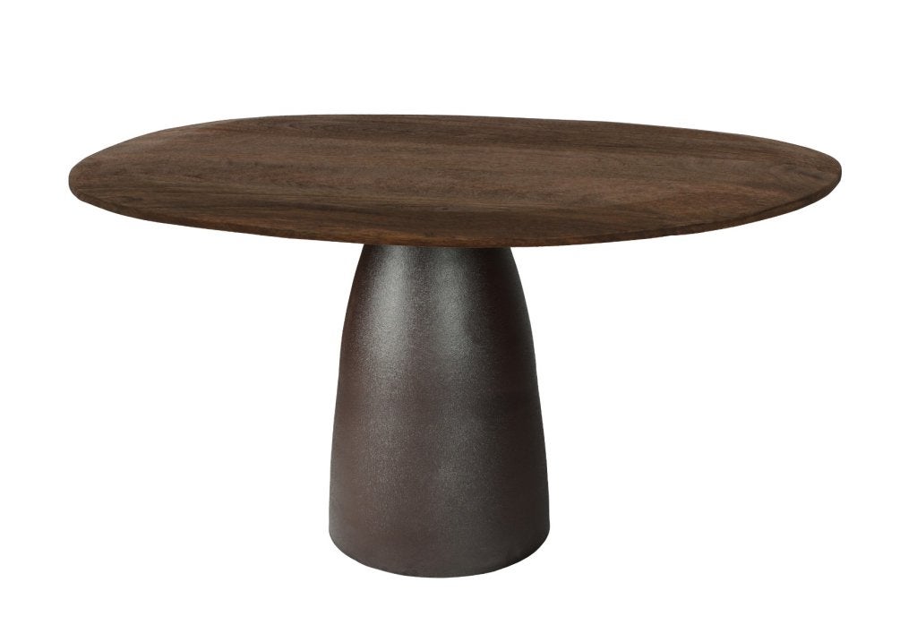 Eettafel Brix Marron Espresso 140cm, Ophalen, 100 tot 150 cm, Winkel@maxiliving.nl, Maxi Living