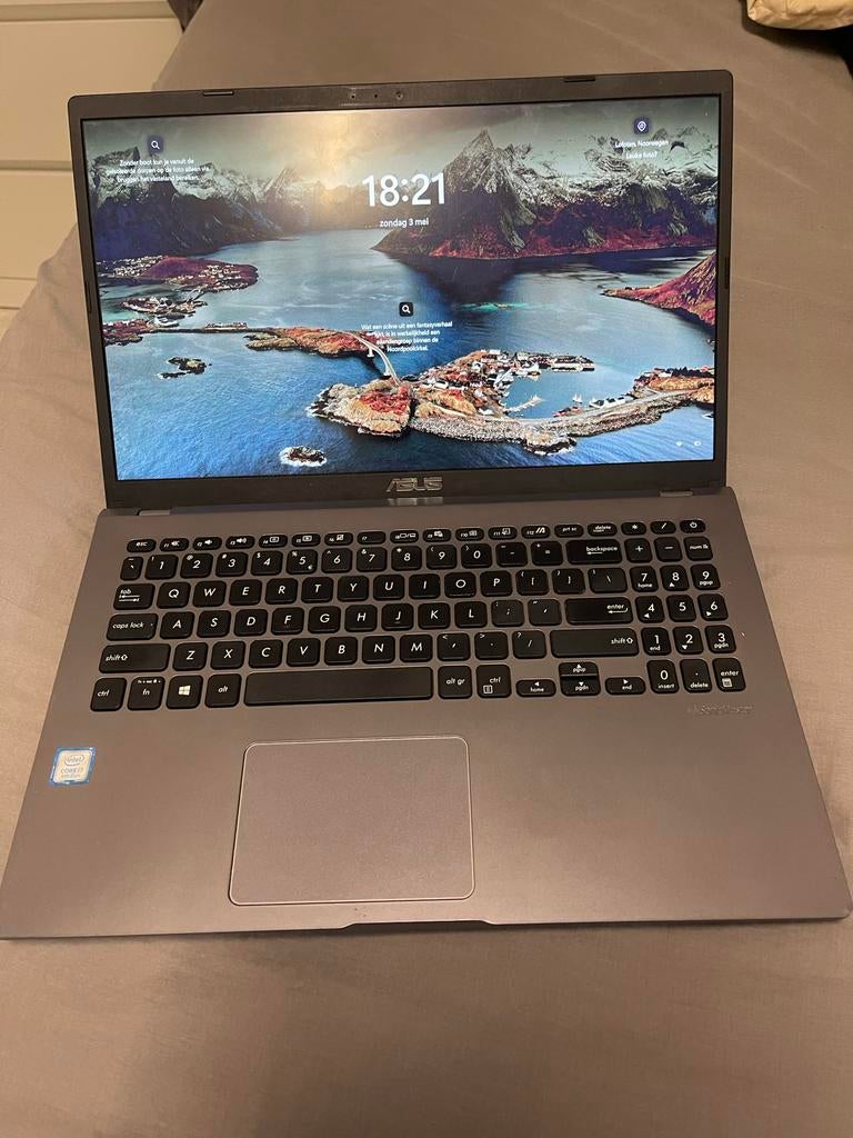 ASUS Laptop - Intel Core i7-8565, 8GB RAM, 512GB SSD, 2 tot 3 Ghz, 8 GB, Ophalen of Verzenden, Zo goed als nieuw