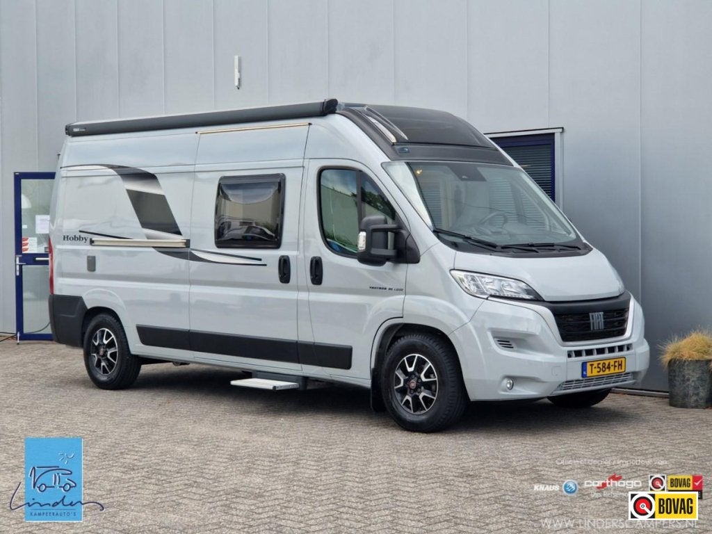 Hobby Vantana De Luxe K60 FT | Lage km-stand | BusBiker, Buscamper of Camperbus, Fiat, Hobby, Tot en met 2