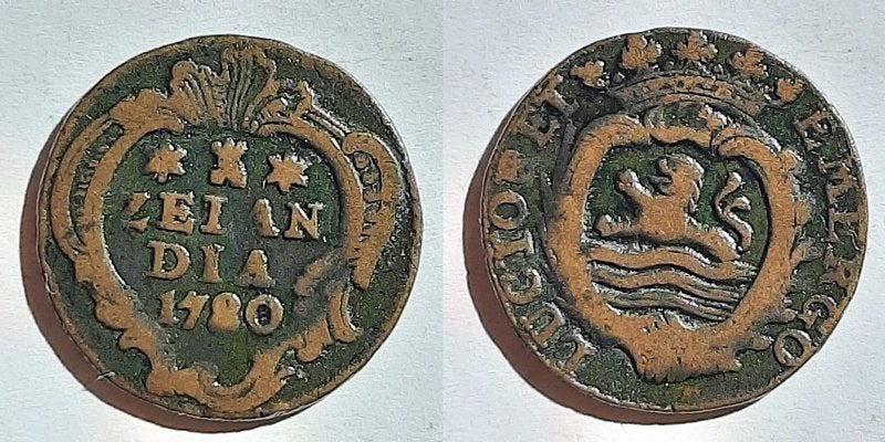 Duit Zeeland 1780 2, Verzenden, Vóór koninkrijk, Overige waardes