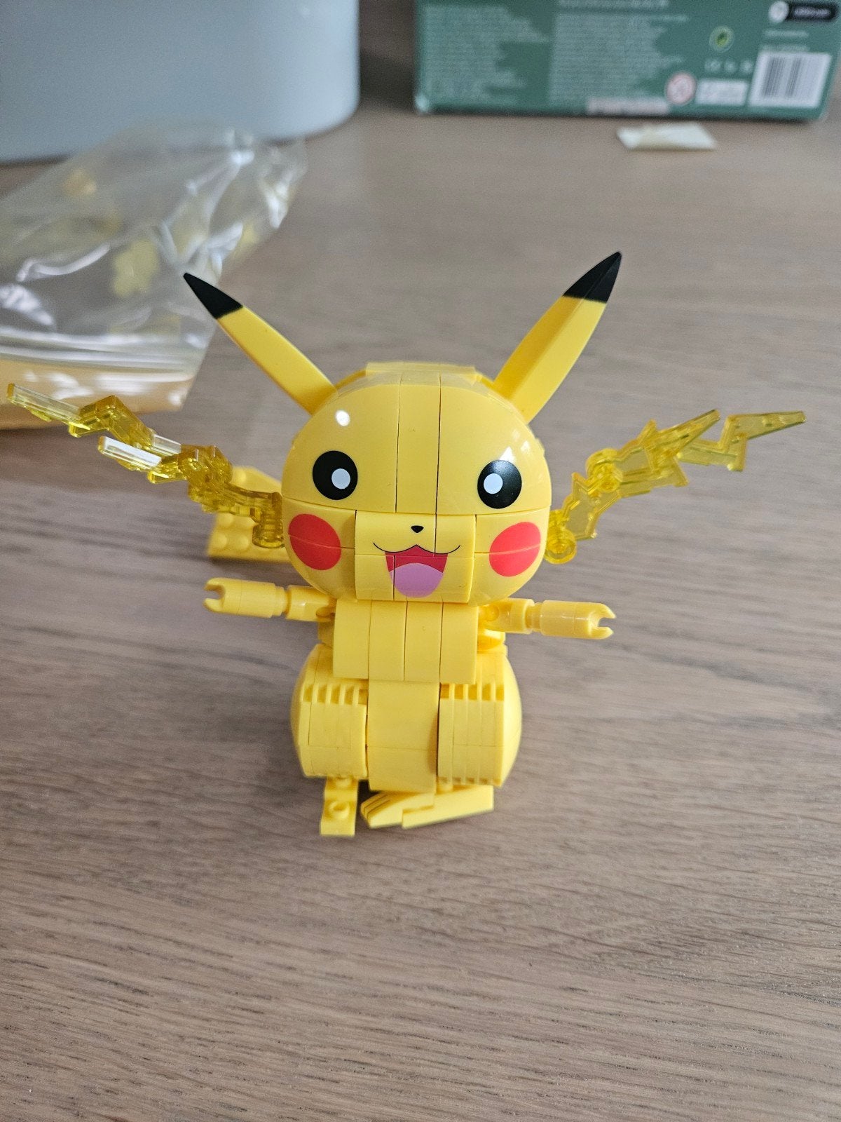 Mega Construx Pokémon Pikachu GMD31 (zonder doos), Ophalen, Gebruikt, Megabloks