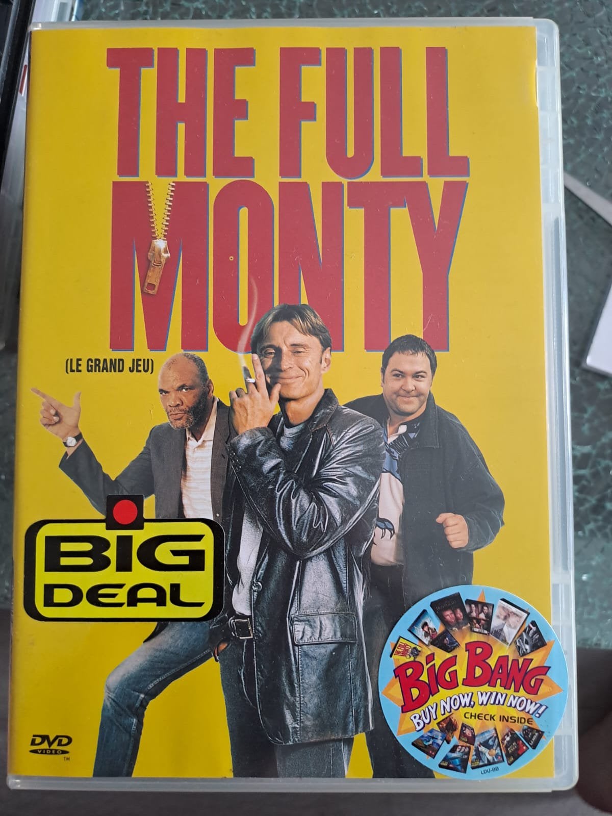 The Full Monty (dvd), Alle leeftijden, Ophalen of Verzenden, Zo goed als nieuw, Actiekomedie
