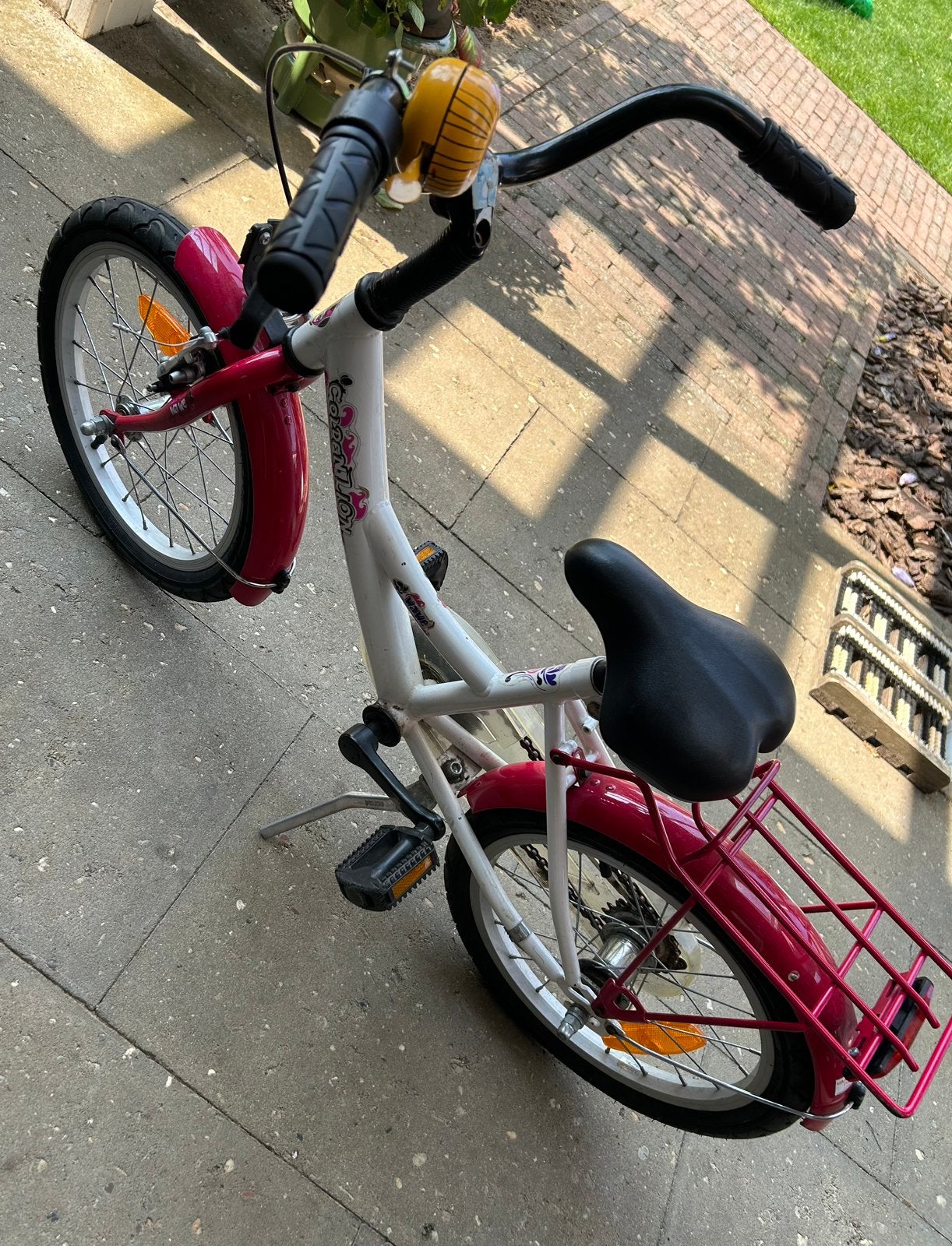 Kinderfiets 16 inch, Ophalen, Gebruikt, Terugtraprem, 16 tot 20 inch
