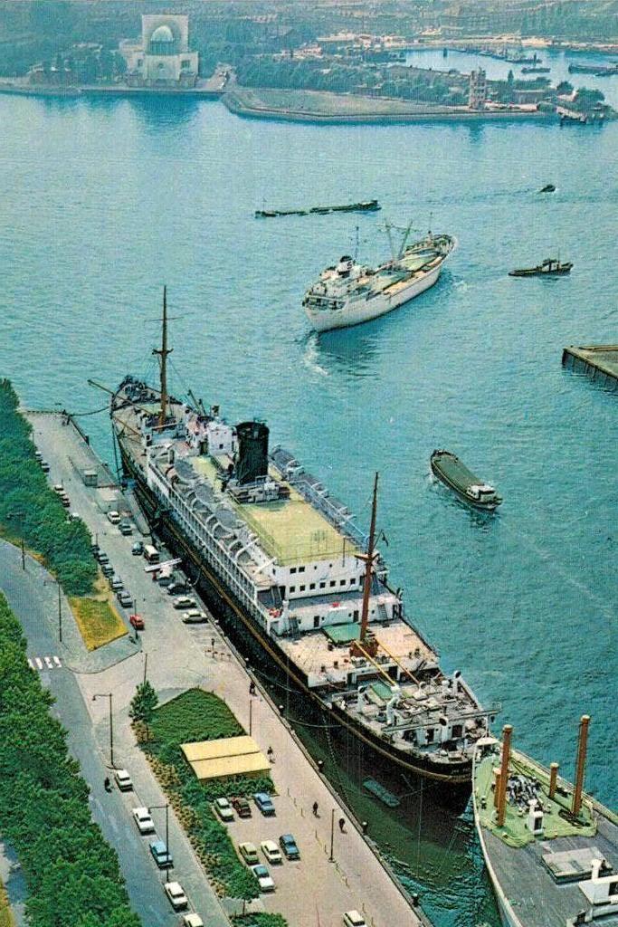 ROTTERDAM Opleidingsschip "JAN BACKX "  Parkhaven, Verzenden, 1960 tot 1980, Ongelopen, Zuid-Holland