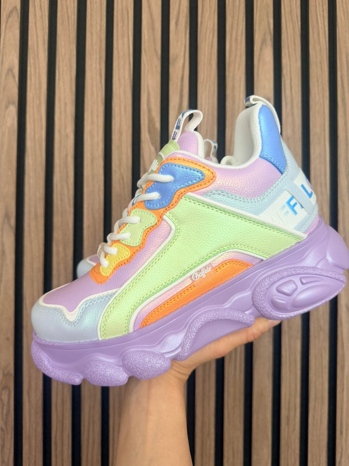 Nieuw Buffalo sneakers – multicolor – maat 38 – vegan, Kleding | Dames, Overige kleuren, Nieuw, Ophalen of Verzenden, Sneakers of Gympen