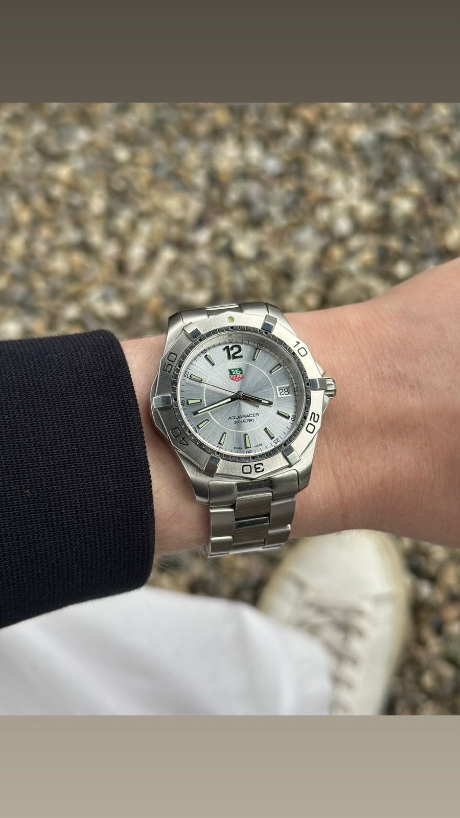 Tag Heuer Horloge, Sieraden, Tassen en Uiterlijk, Horloges | Dames, Ophalen of Verzenden, Zo goed als nieuw, Staal, Overige merken