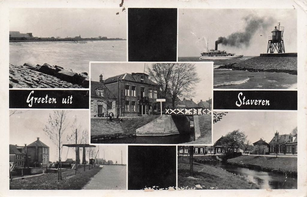 703-478-025 Groeten uit Staveren Stavoren, Verzenden, Voor 1920, Friesland