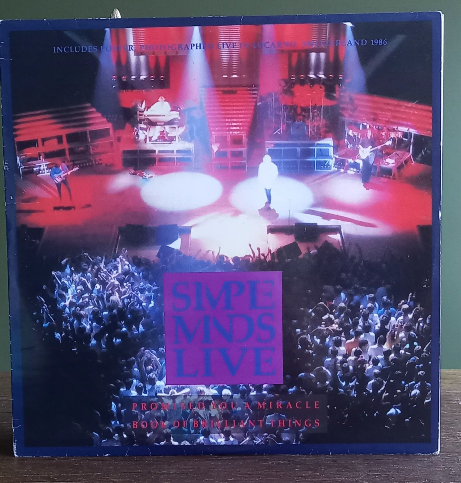 Maxi single Simple Minds Live, limited edition '87, Ophalen of Verzenden, 12 inch, Poprock