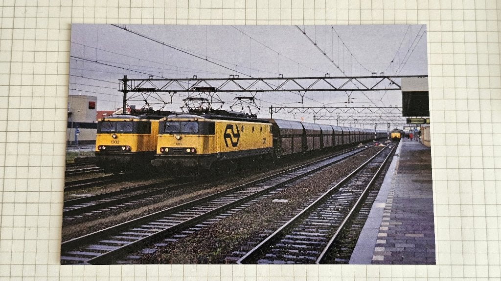 Foto TREIN NS Nederlandse Spoorwegen Loc 1311, Verzenden, Gebruikt, Trein, Overige typen
