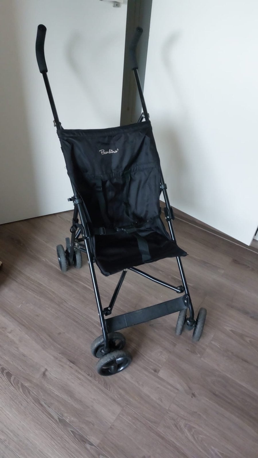 Bambino buggy, zwart, lichtgewicht en compact, Kinderen en Baby's, Ophalen, Gebruikt, Kinderwagen, Overige merken