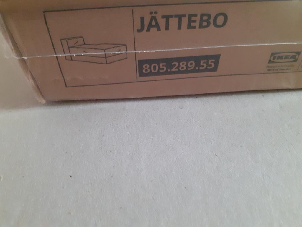 Nieuwe hoes JATTEBO, type/kleur TONERUD ikea, Huis en Inrichting, Banken | Sofa's en Chaises Longues, Ophalen of Verzenden, Nieuw