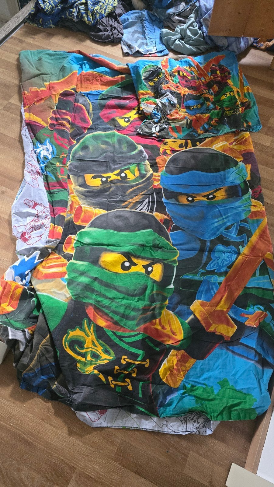 lego ninjago dekbed, Kinderen en Baby's, Ophalen of Verzenden, Overige maten, Jongen, Overig