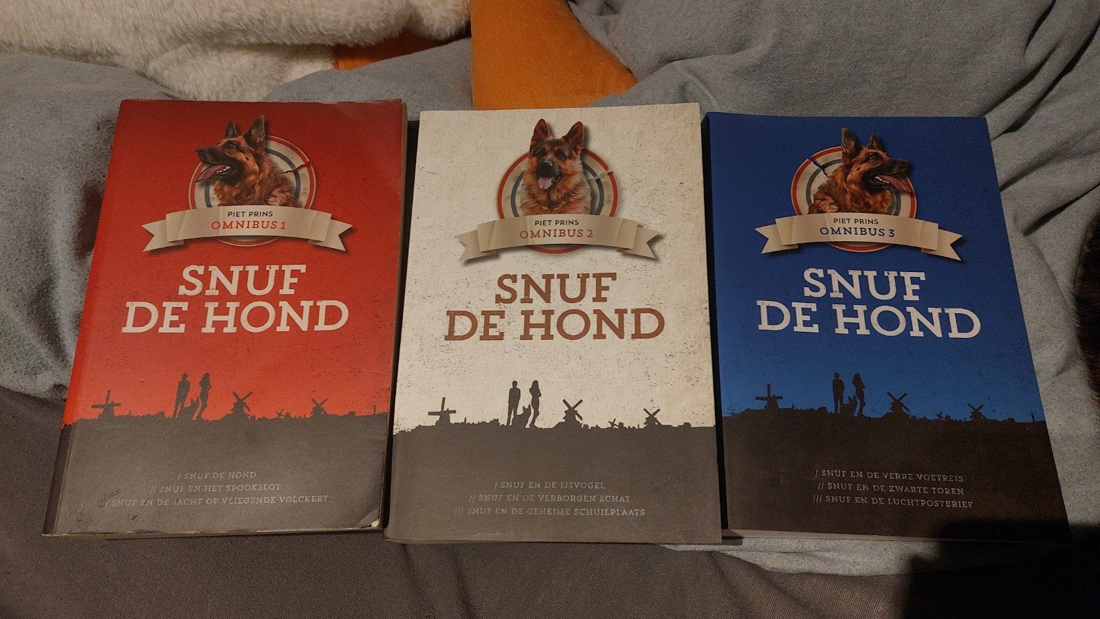 Snuf de Hond omnibus 1, 2 en 3, Ophalen, Gelezen, Piet Prins