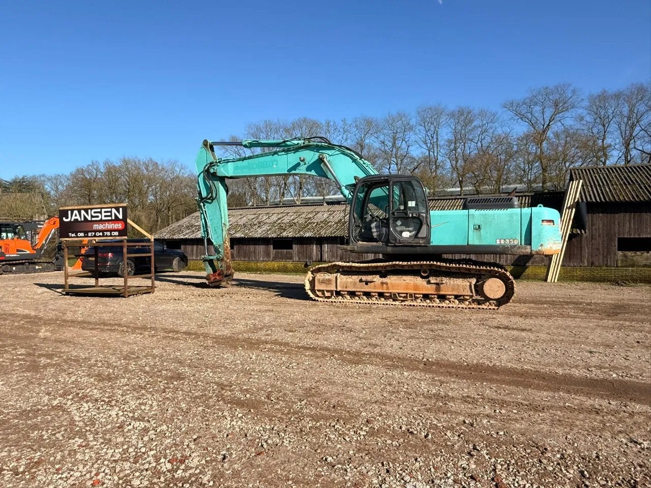 Kobelco SK 330 NLC (bj 2004), Zakelijke goederen, Machines en Bouw | Kranen en Graafmachines, Jansen Machines, Albert@jansen-machines.com