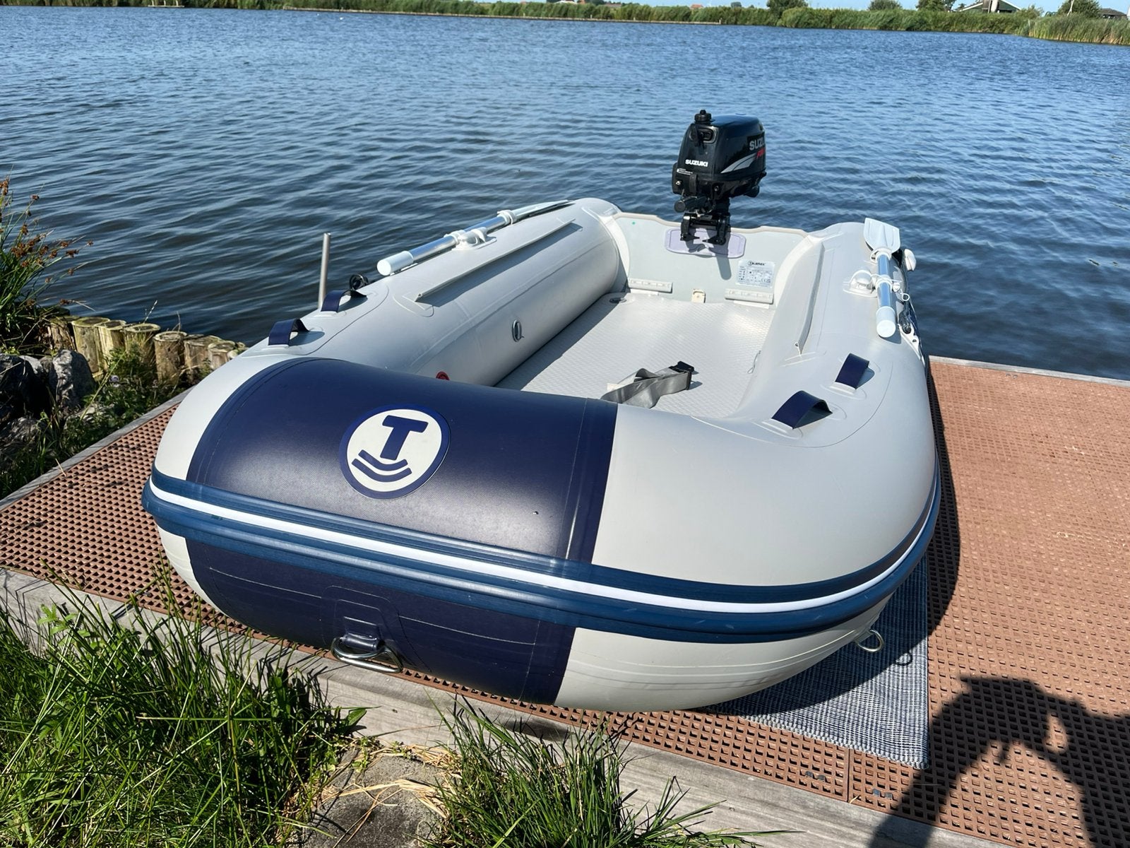 Zgan Talamex comfortline TLA300 rubberboot suzuki 6pk 4 takt, Watersport en Boten, Rubberboten, Ophalen, Peddels, PVC, 1 cm
