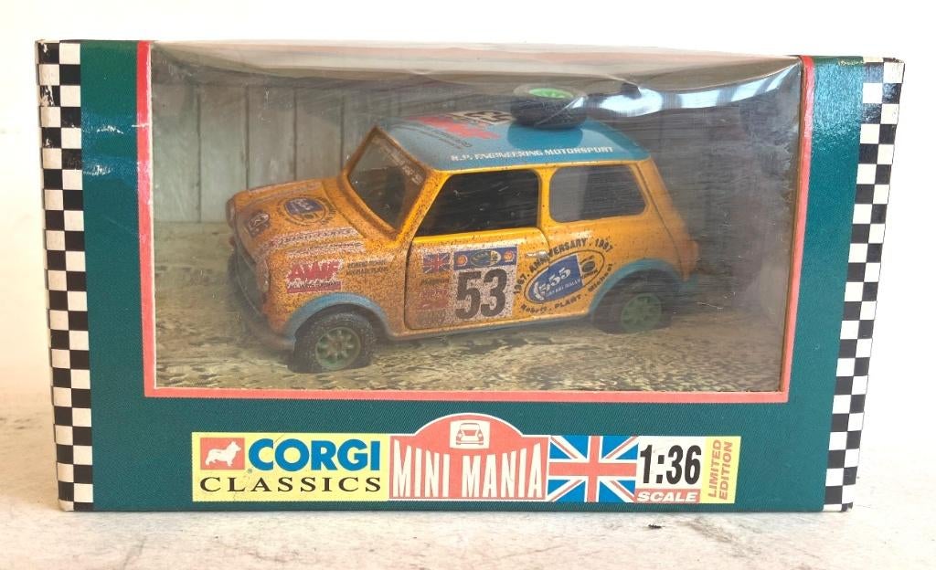 Mini Kenya Safari rally Corgi # 04411., Ophalen of Verzenden, Zo goed als nieuw, Auto