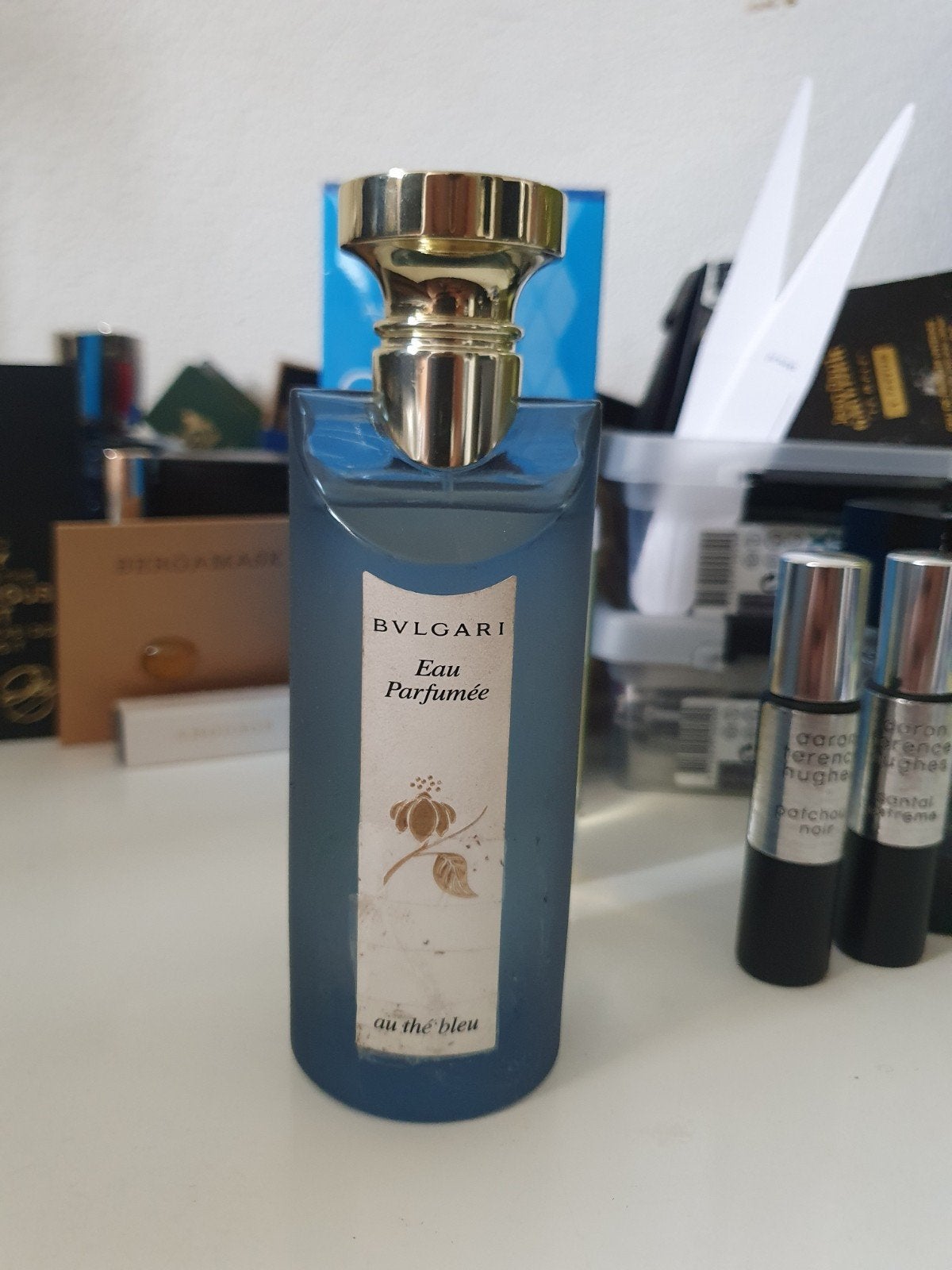 Bvlgari Eau Parfumée Au Thé Bleu 150ml - 2015 Batch, Ophalen of Verzenden, Zo goed als nieuw